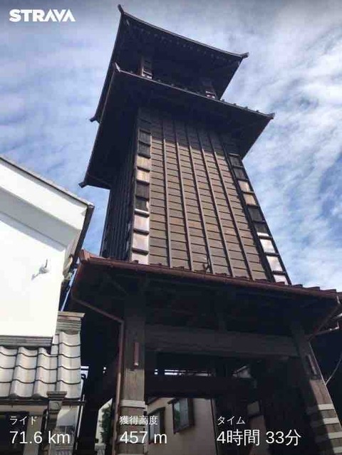 川越へサイクリング