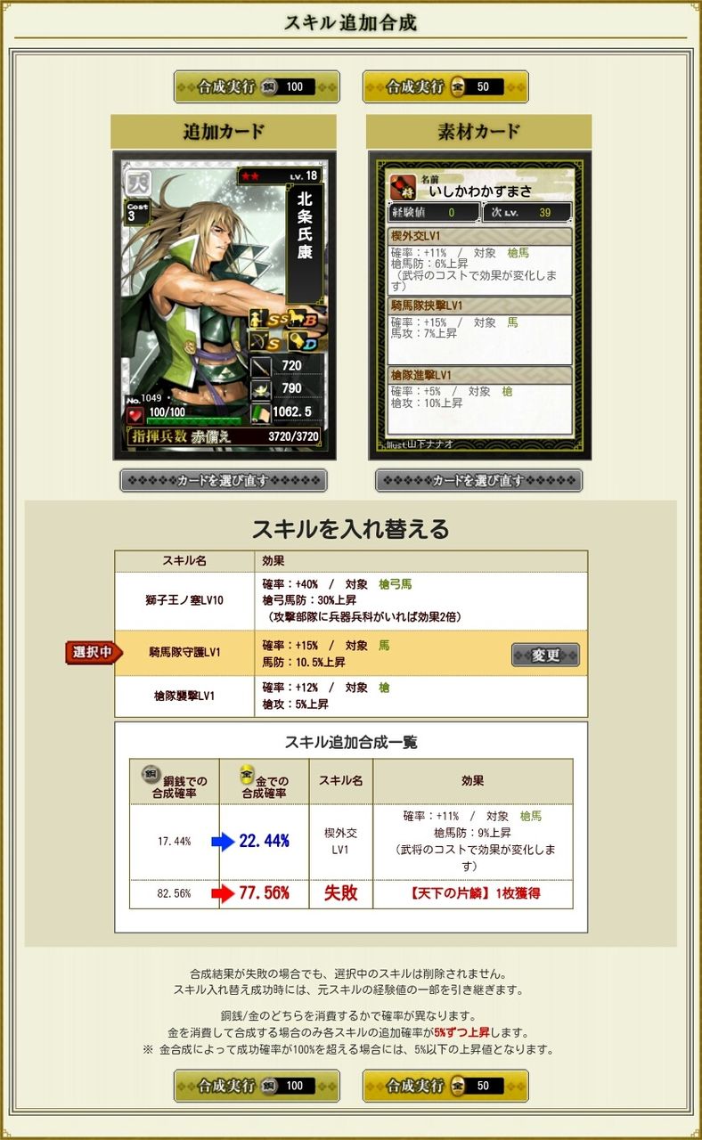 S1合わせ解説 北条氏康に楔外交を 猛将のマイペースixaブログ