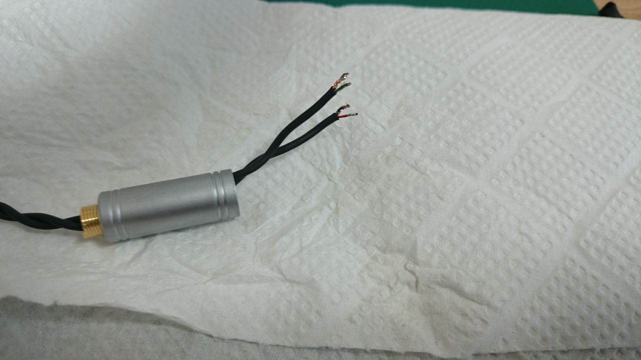 バランス接続 2 5mm 4極 Ak アサイン Pcocc Aリッツ線使用イヤホン用ケーブル制作 その２ イヤホン ヘッドホン リケーブルを楽しむ