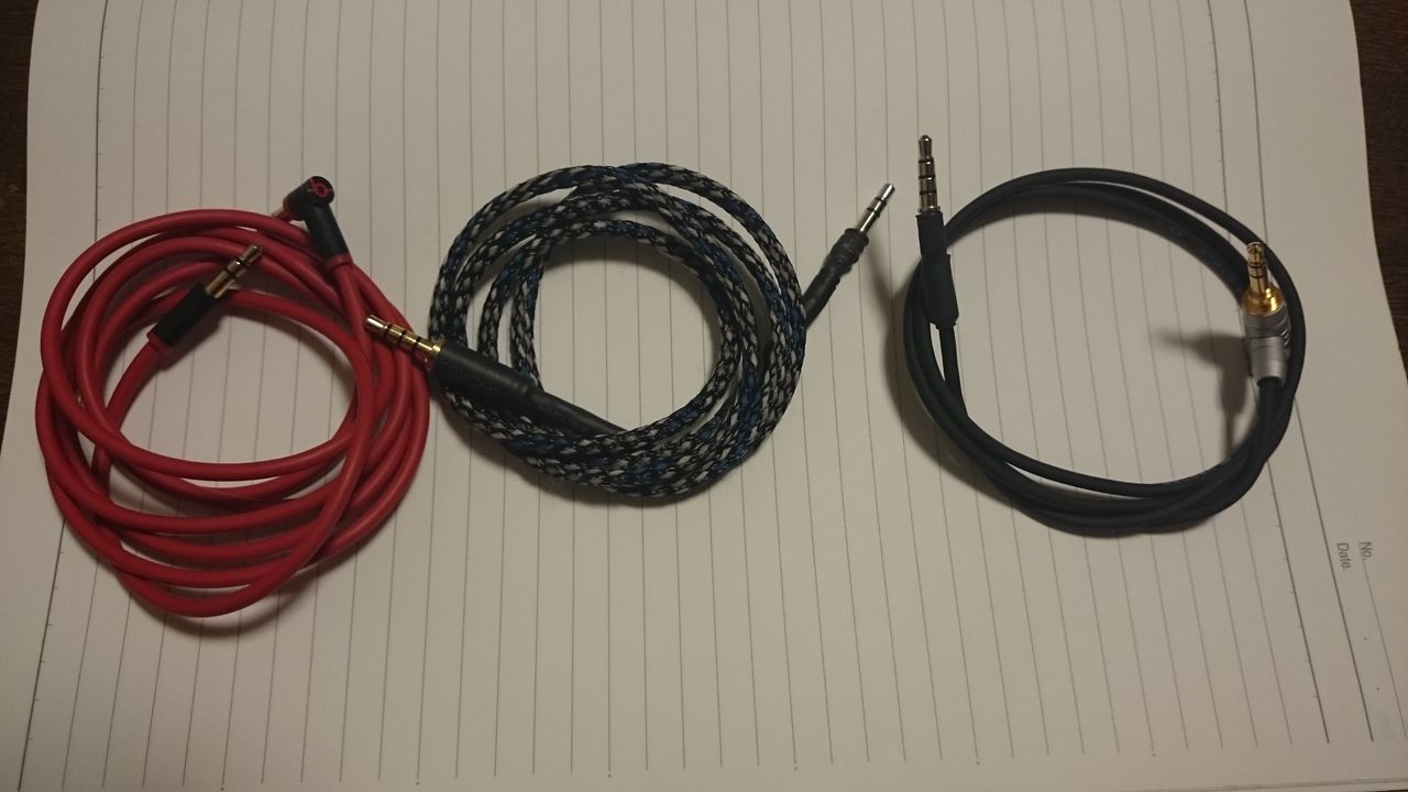 Beats Studio V2 を リケーブルして見た その2 音質変化 イヤホン ヘッドホン リケーブルを楽しむ Beats Studio V2 を リケーブルして見た その2 音質変化 イヤホン ヘッドホン リケーブルを楽しむ