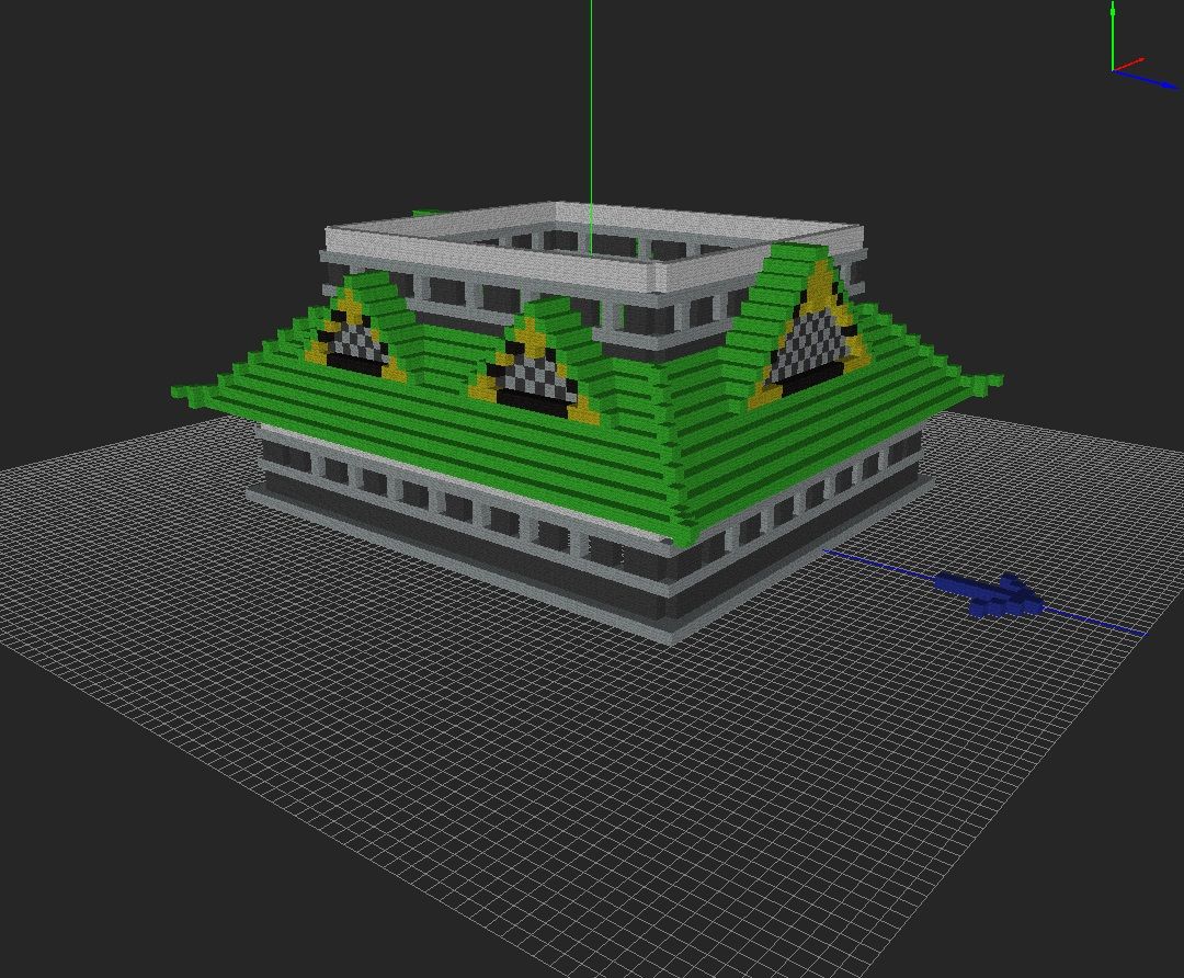 マインクラフトで江戸城設計 居酒屋rowenaの何でも