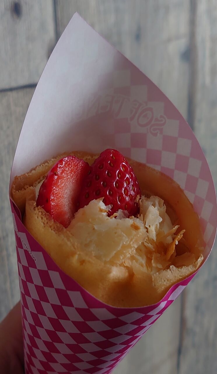 Bake Cafeらふ クレープ いちごミルフィーユ いちごのオムレット あまいものがたり 十六夜の隠れ家