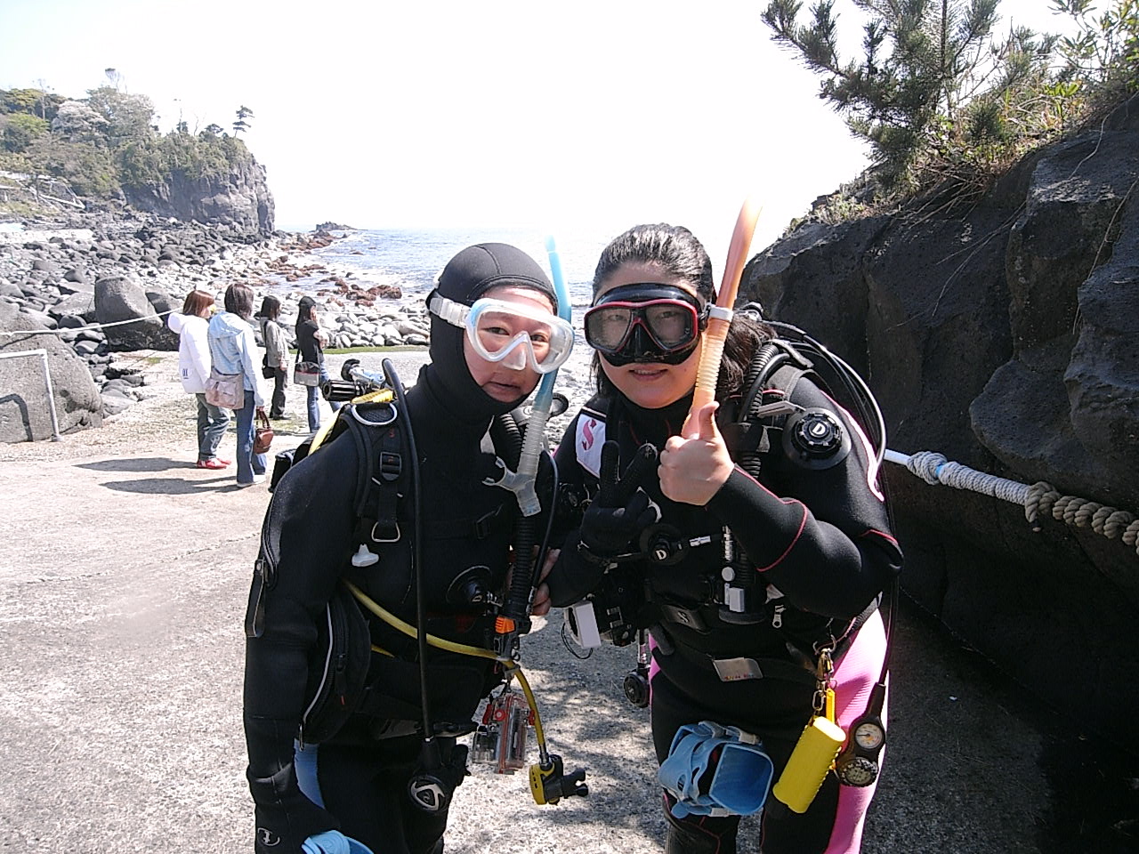 ダイビングウェット ロクハン 女性ダイバー ビタミンSEA ビタミンC 