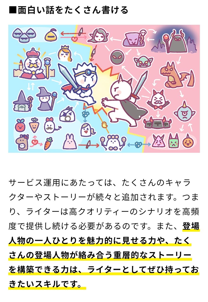 ウマ娘 サイゲームスのサイトでライターについて詳しく説明してるのあったんだけど すごく参考になるな ポンコツ速報