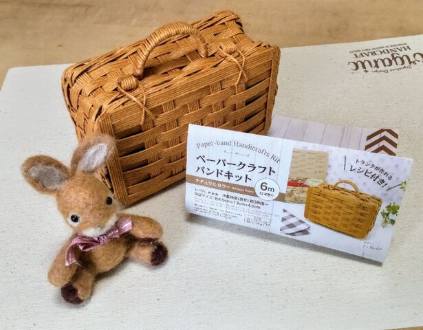 DAISOペーパークラフトバンドキット／トランクを作りました♪ : 出来た