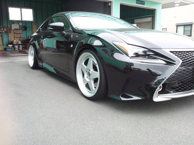 レクサス Rc 納車３日目 タイヤセンター泉谷のエキサイティングカーグッズなブログ