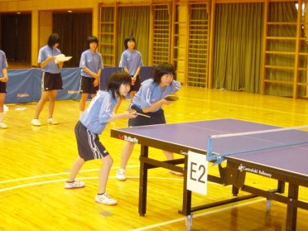 第12回朝日ラバー杯中学校卓球大会 今日のできごと