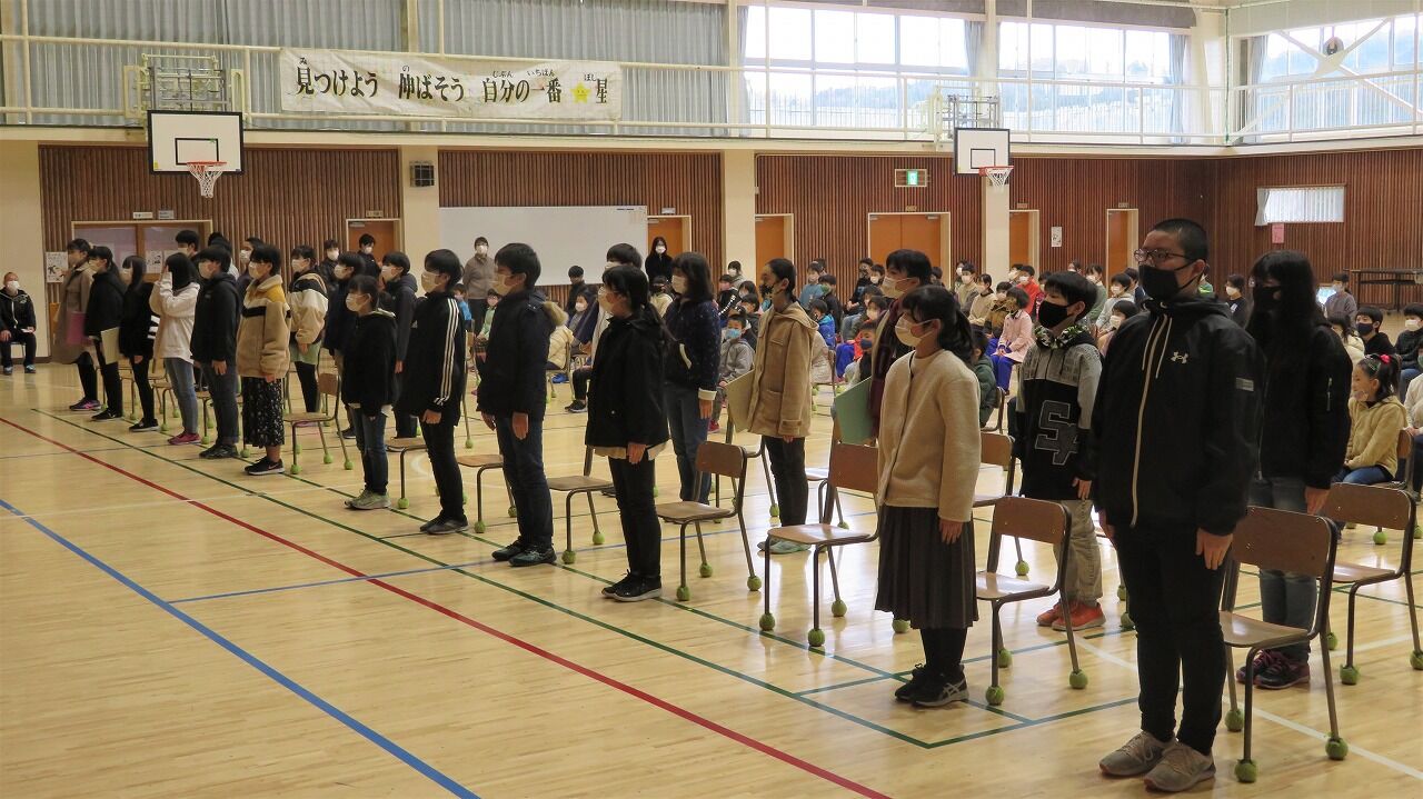 卒業式に向かって その1 出雲崎小学校 出小日記 卒業式に向かって その1 出雲崎小学校 出小日記