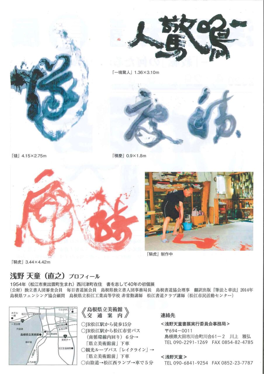新品◆◆ＤＶＤ浅野天童書展◆◆島根県立美術館 作品解説 作家紹介「翼龍」制作映像 Amazon.co.jp: DVD浅野天童書展島根県立美術館 作品解説 作家