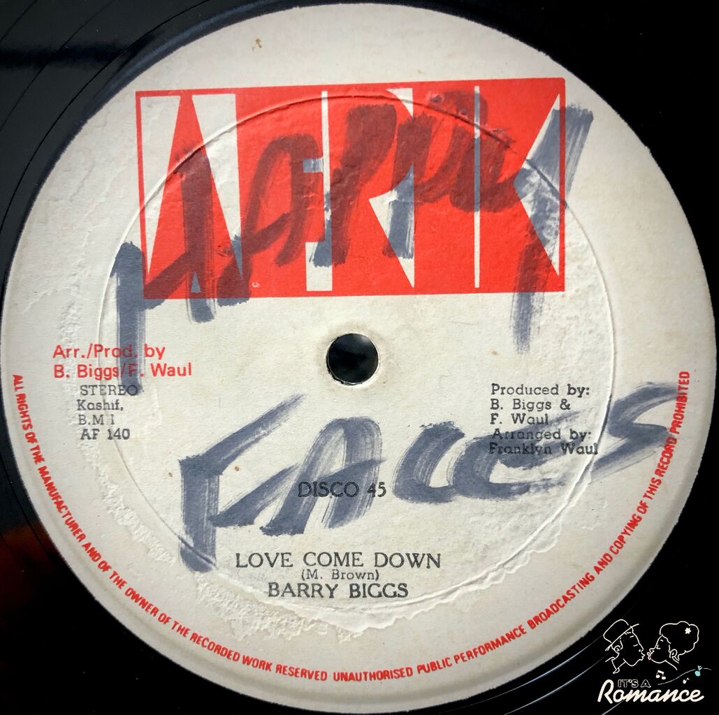 Barry Biggs-Love Come Down : It's a Romance -Zunggu ZungguとKOの