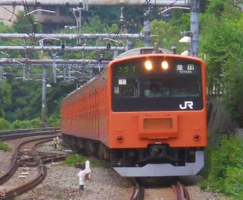 201系H７　御茶ノ水～水道橋 (3)