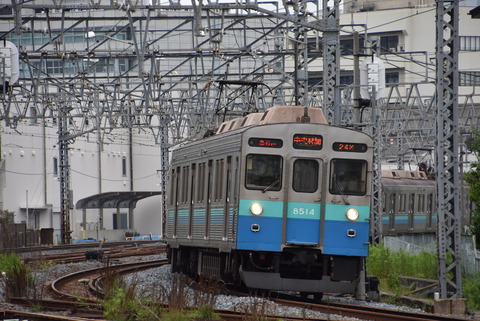 東急8500系8614F伊豆なつ 牛田~北千住