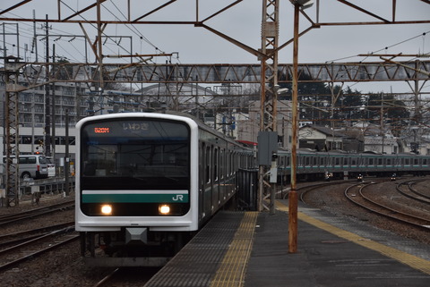 E501系 K704 水戸 (1)