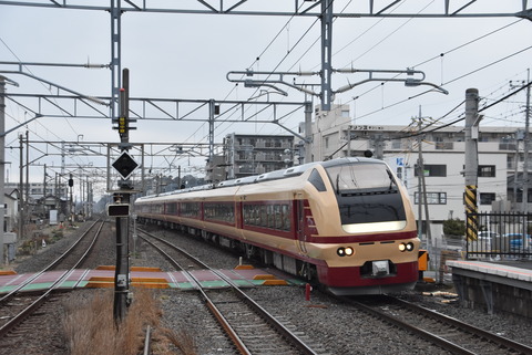 E653系K70 佐貫 快速偕楽園梅まつり号 (3)
