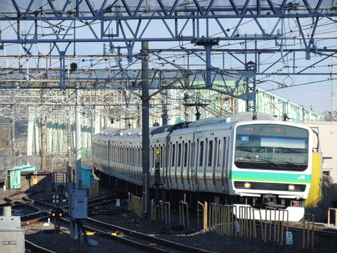 E231系マト118 快速上野 金町 (1)