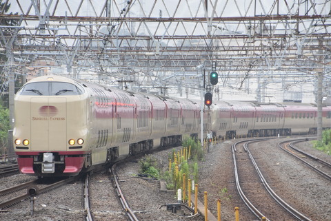 サンライズ瀬戸出雲号　大船 (2)