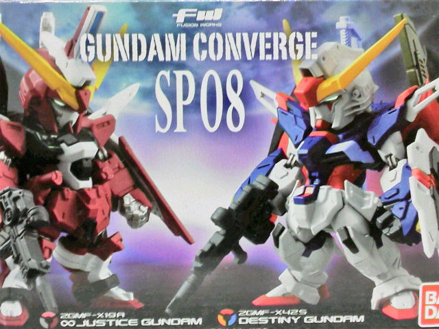 FW GUNDAM CONVERGE SP08 デスティニーガンダム＆インフィニット