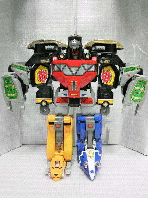 恐竜戦隊ジュウレンジャー DX6大守護獣超合神セット 獣帝大獣神編