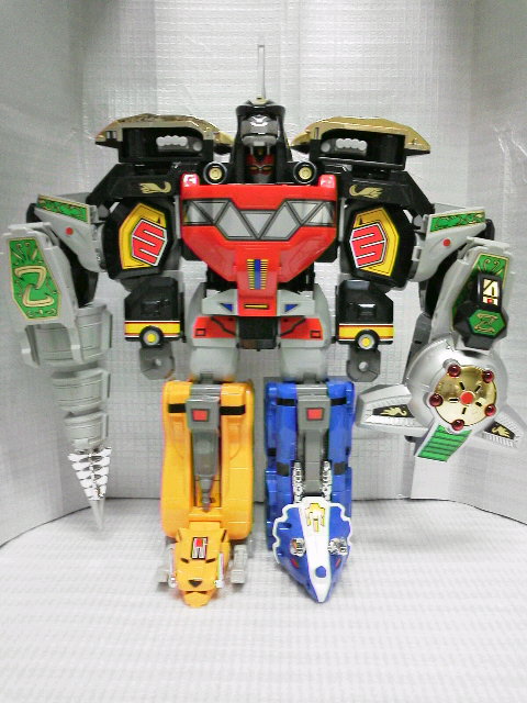 恐竜戦隊ジュウレンジャー DX6大守護獣超合神セット 獣帝大獣神編
