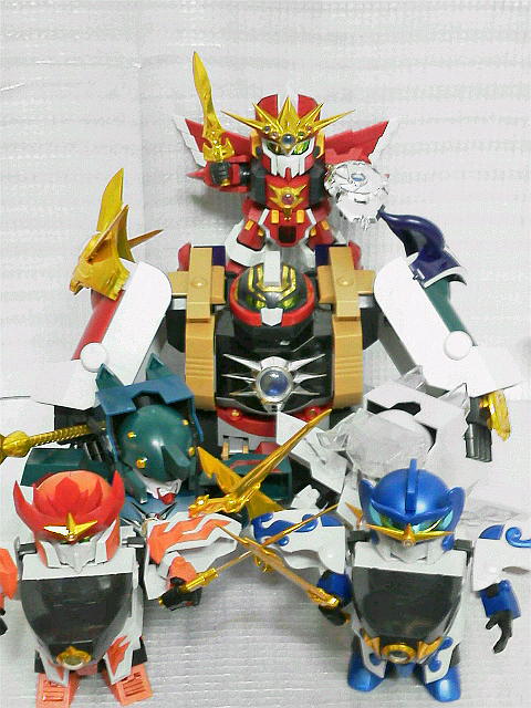 SDガンダムワールド 機甲神5体セット 超機甲神ガンジェネシス