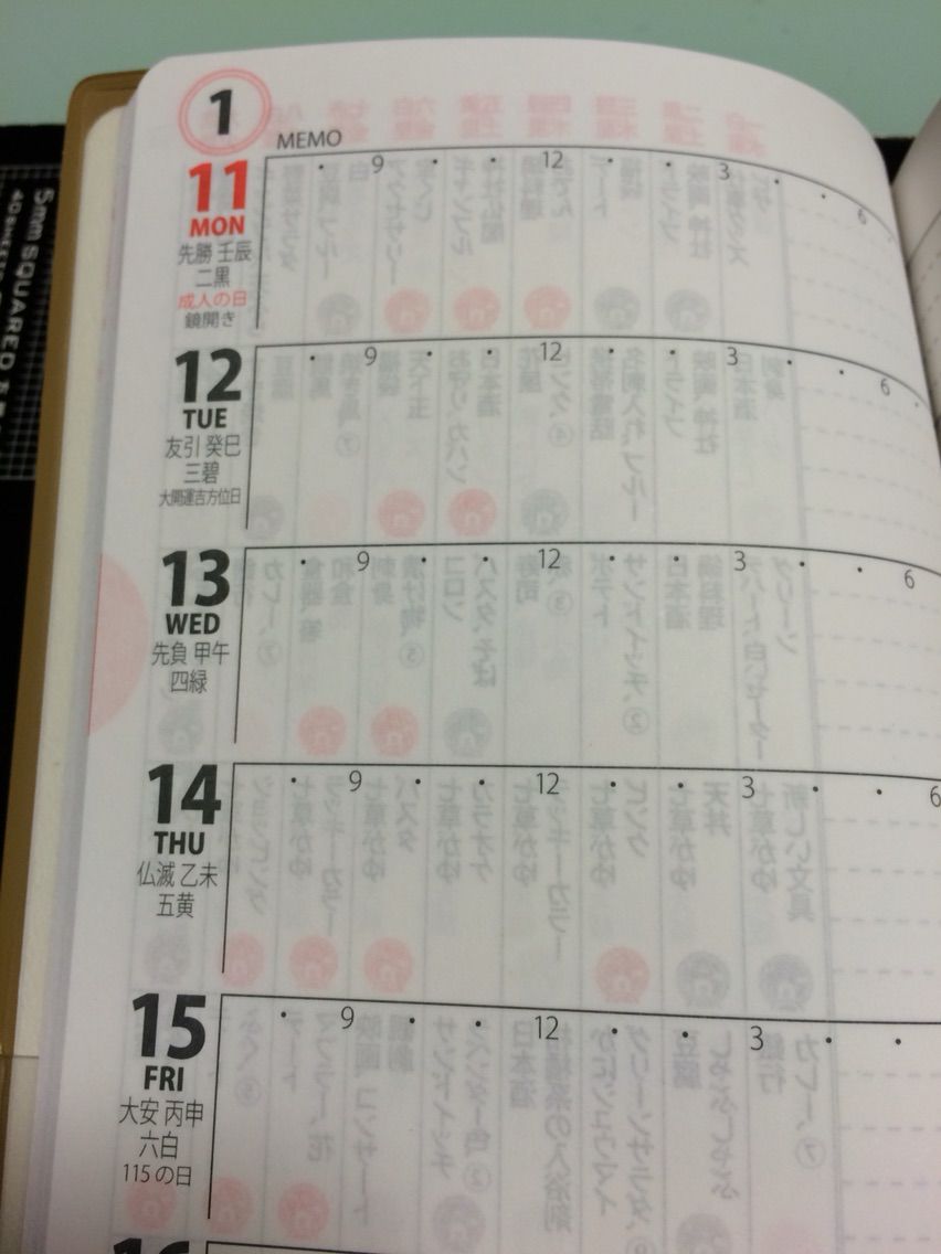 手帳術 16 16年はこれも取り入れてみよう Dr コパの風水手帳 16 文房具大好きオヤジの 前世は きっと文房具