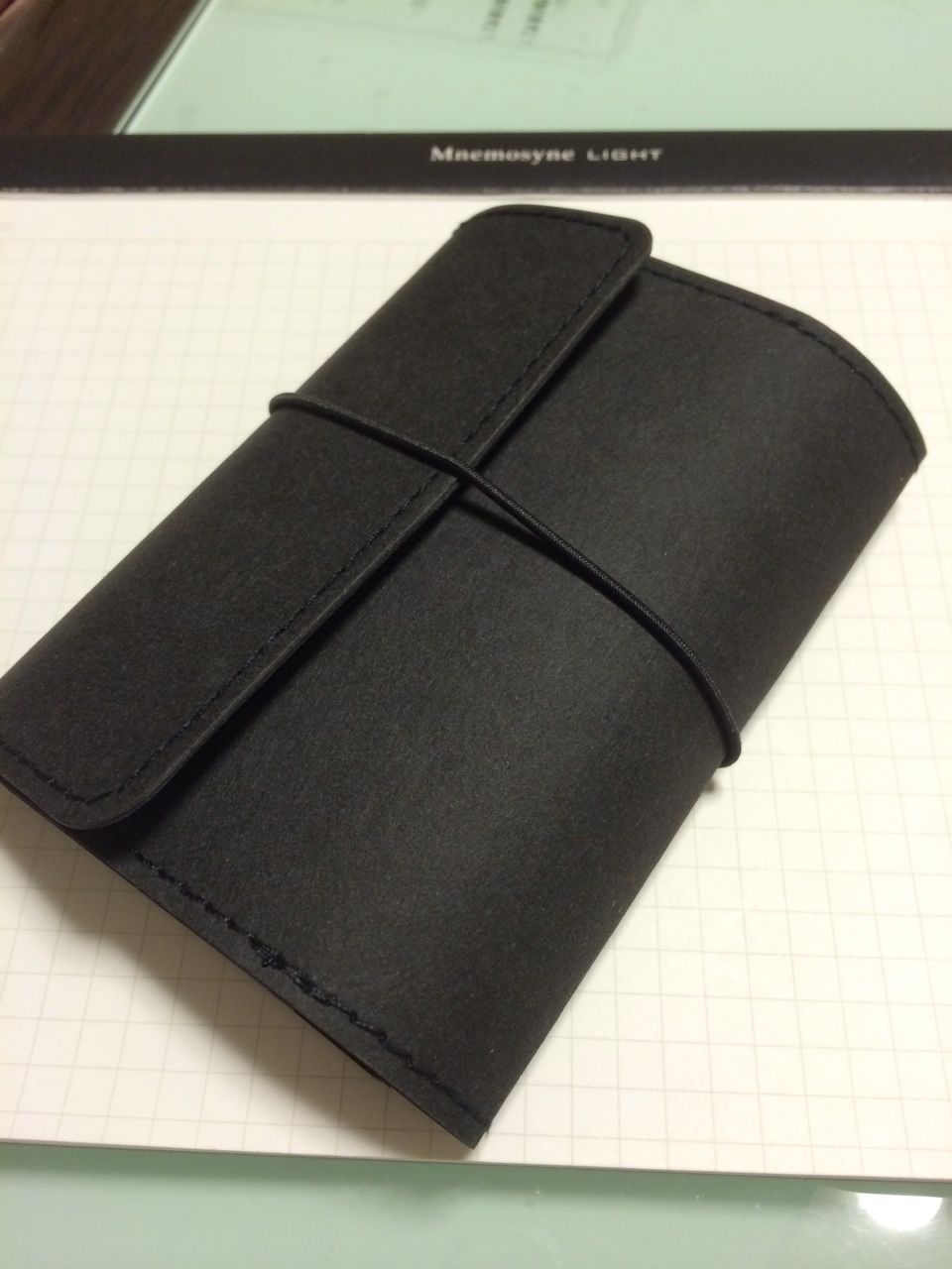 カードケースを無印良品 紙パッチ素材 に変えてみた 文房具大好きオヤジの 前世は きっと文房具