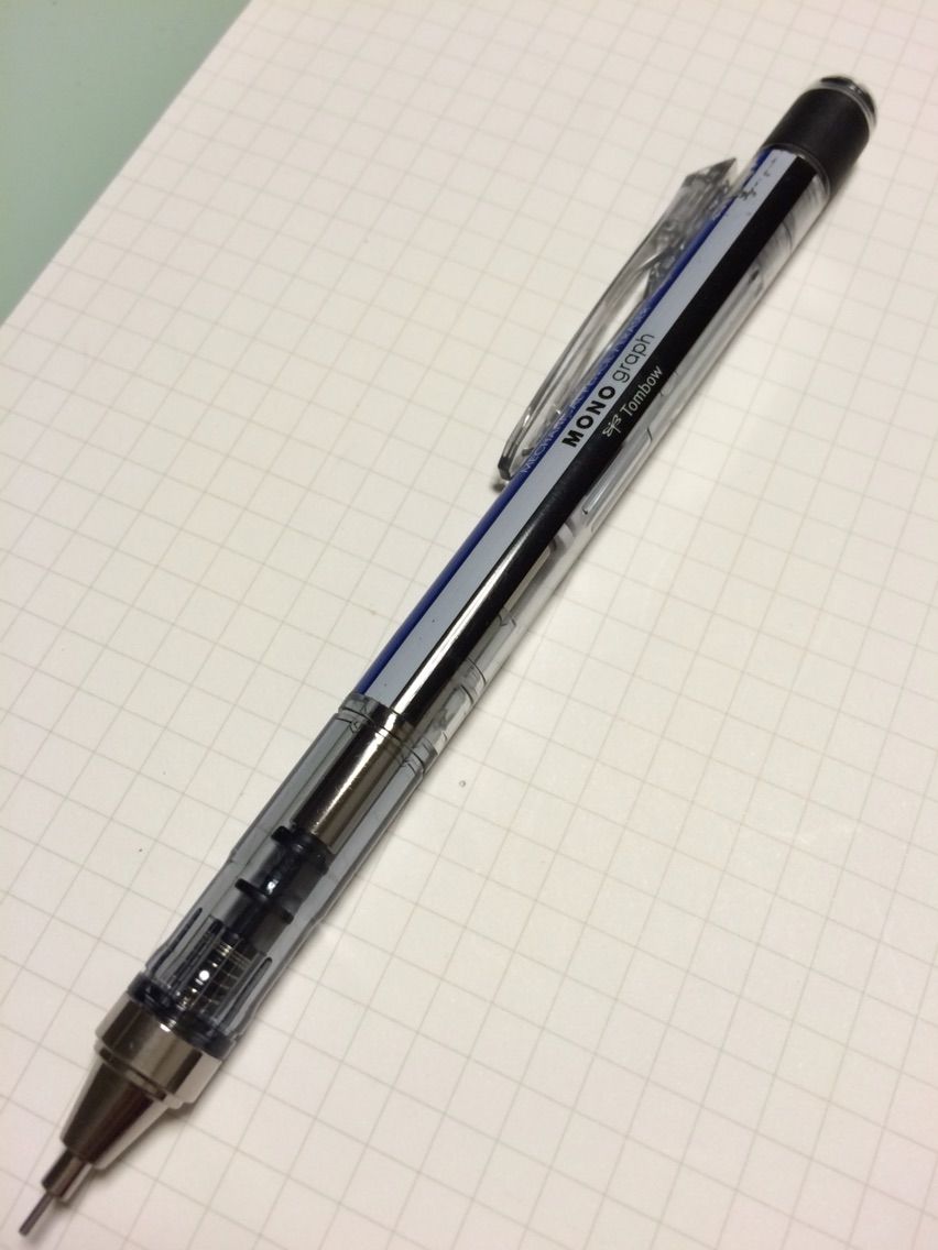 あの モノグラフ に サイドノック式が仲間入り トンボ モノグラフワン 文房具大好きオヤジの 前世は きっと文房具