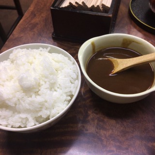 カレールゥと小ライス＠博多元気一杯