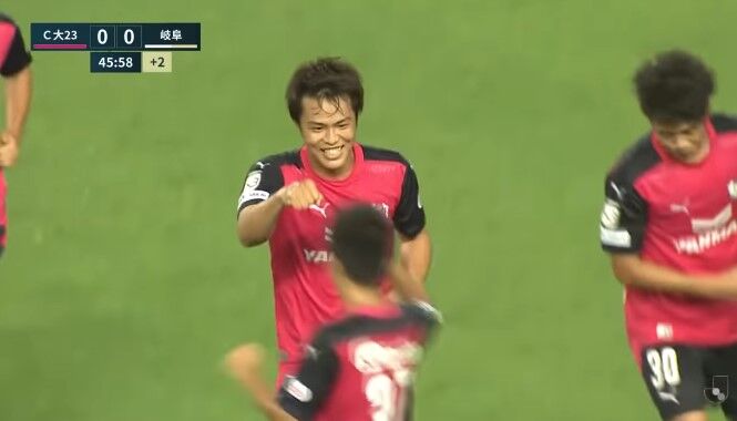 J1 セレッソ大阪 活躍してまた一緒に Fw澤上竜二がj3ガイナーレ鳥取への期限付き移籍を発表 ｊ２サッカー通信