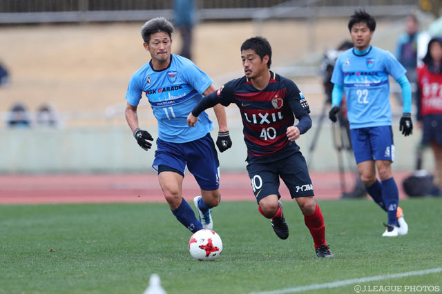 横浜ｆｃ カズ初先発ｄａｚｎニューイヤーカップ２連勝 ｆｗイバが右足でボレーシュート ｊ２サッカー通信