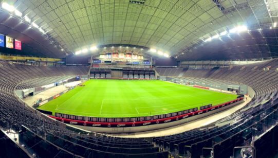 J1 コンサドーレ札幌 レアケースで逆に注目 ドームの機械トラブルにより90度反時計回りに回転した位置で開催すると発表 j2サッカー通信 J1 コンサドーレ札幌 レアケースで逆に注目 ドームの機械トラブルにより90度反時計回りに回転した位置で開催すると発表 j2サッカー通信