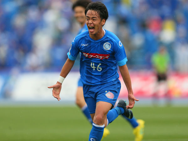 水戸ホーリーホック 5試合ぶりに勝ち点3 Mf伊藤涼太郎 リーグ最少失点の岡山に2ゴール1アシストの活躍 ｊ２サッカー通信