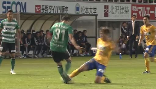 J1 松本山雅 Df橋内優也が全治は6週間 右ヒザ内側側副じん帯損傷と診断 今季j1全試合に出場 ｊ２サッカー通信