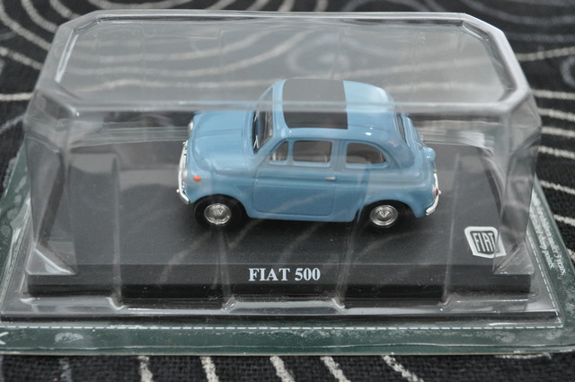 デルプラド 20世紀の名車コレクション Fiat 500 タイランドからお送りしてました