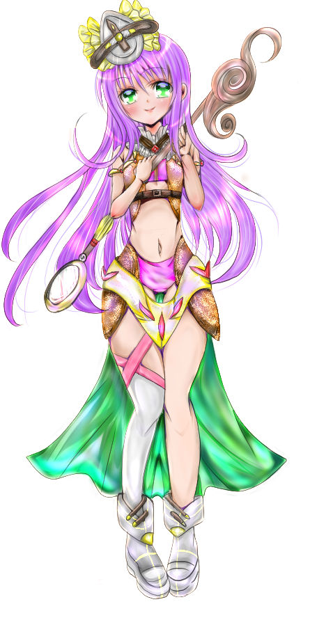 女僧侶ssキャラクターイメージ 女僧侶 内容の無い物語
