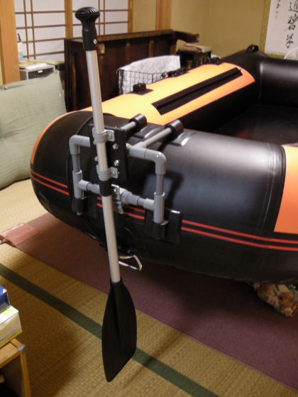 マイスモールボート 自作癖で おもて差し舵 作製 フィッシング スモールボートのブログ