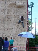 rock climbing