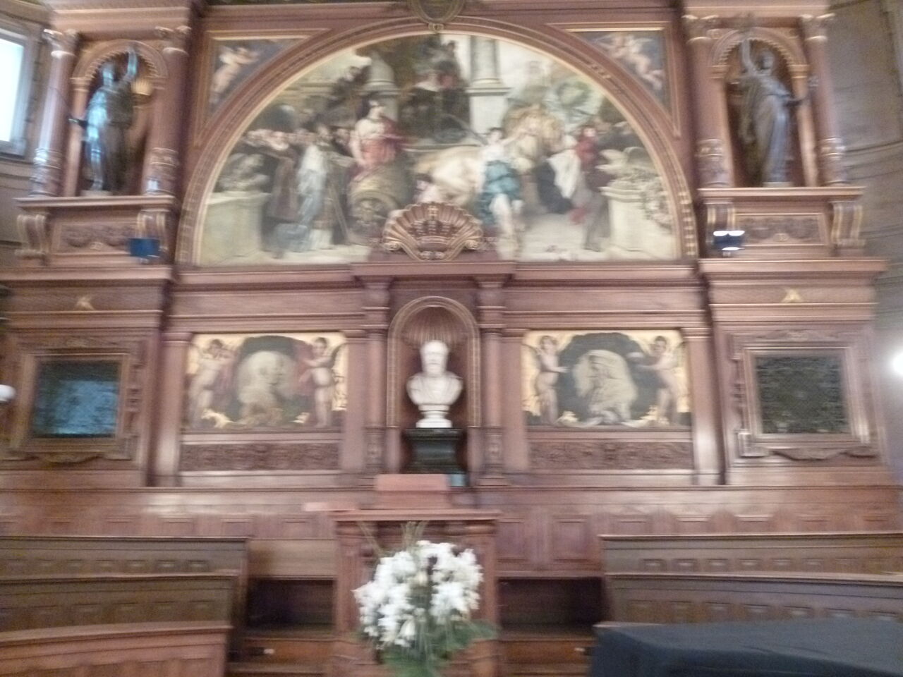 ハイデルベルク 大学旧校舎の記念講堂 ドイツ語通訳 ドイツ旅行ガイド藤島の旅がらす日記