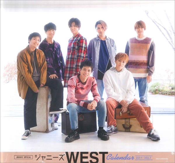 ジャニーズwest公式カレンダー表紙公開 Jnews1 ジャニーズwest公式カレンダー表紙公開 Jnews1