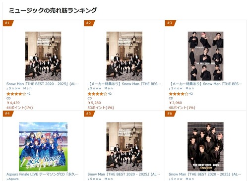 Amazonランキング