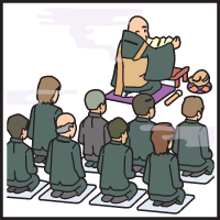 法事の風景 千里の道もどこまでも