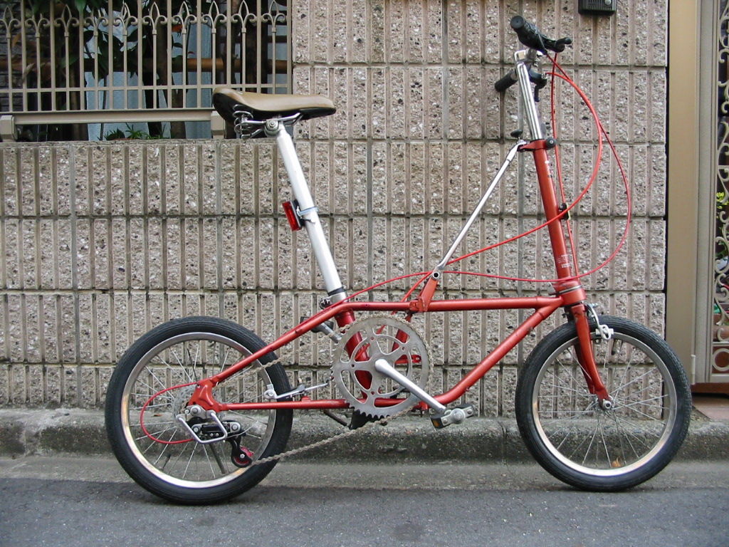 My OLD DAHON,s : 外装改造のOLD DAHON 試験走行結果・問題なし