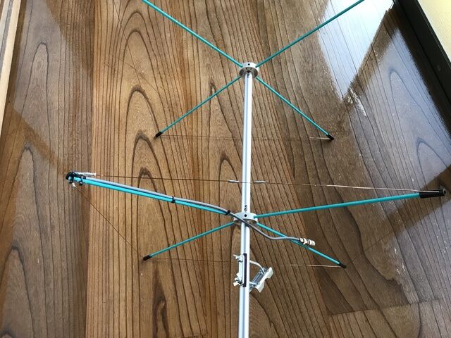 145MHz 4エレ　キュピカルクワッド 145MHz 4エレ キュビカルクワッドアンテナ制作（改造編） : 向島