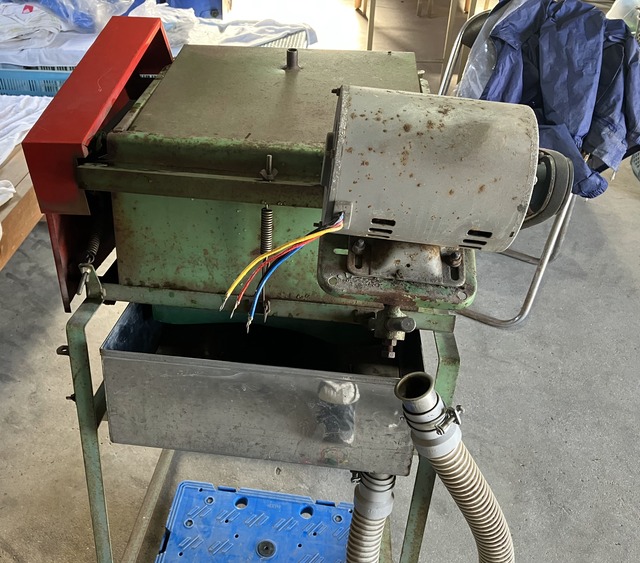 大根洗い機 通電確認済み 現品確認して即決ならば値下げします。