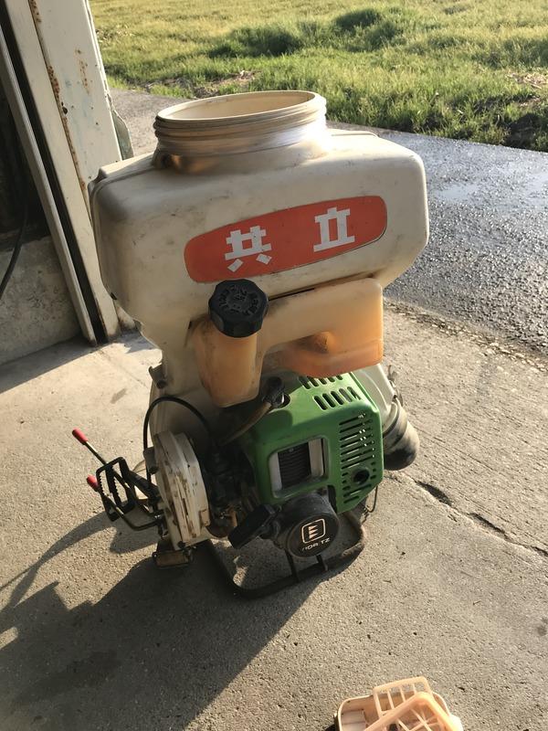 農機具□背負い式動力散布機□共立□DMD3003□タンク容量10L☆