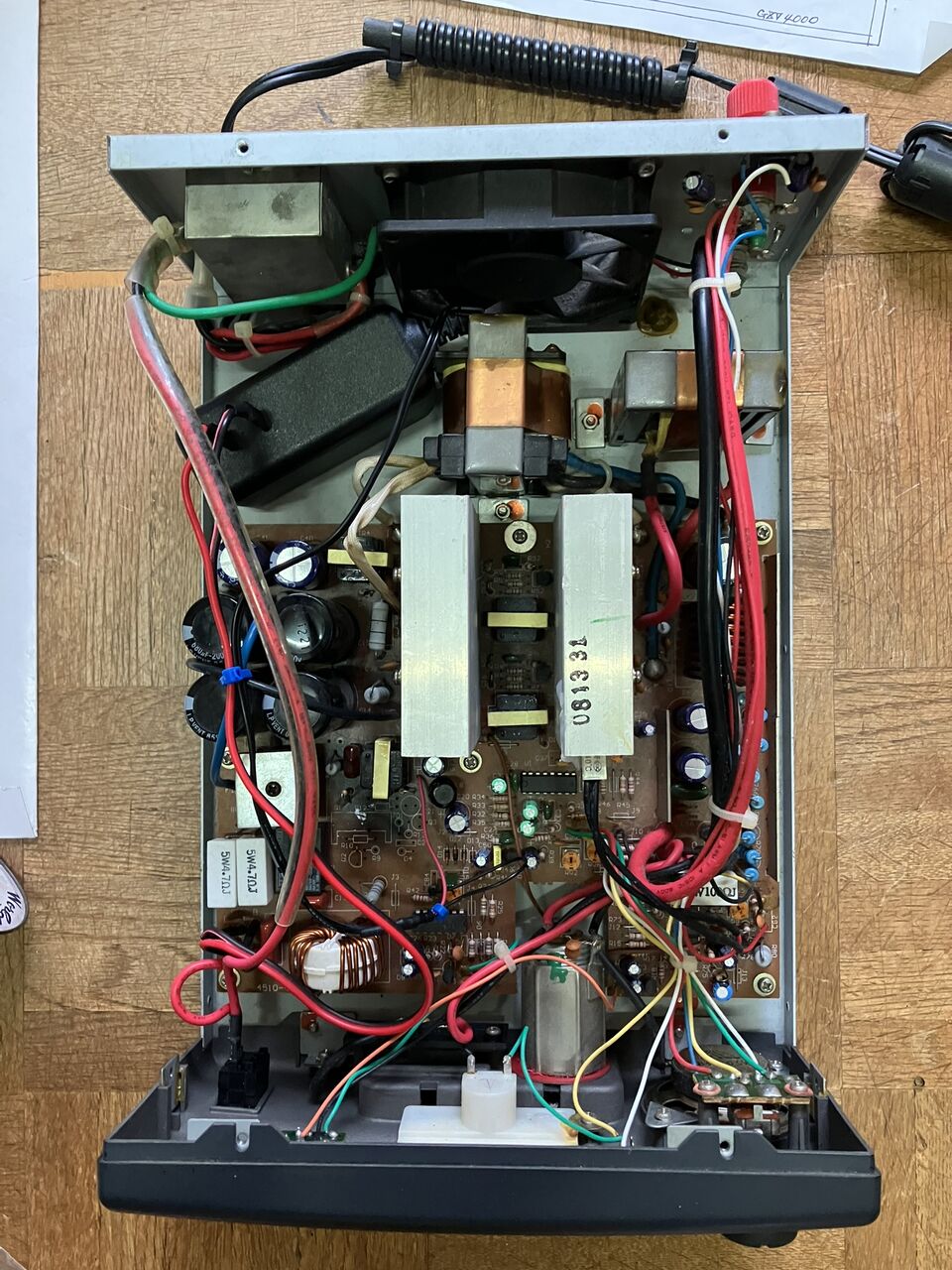 DC電源 GZV4000修理(改造) : 向島ポンポコ日記 DC電源 GZV4000修理(改造) : 向島ポンポコ日記