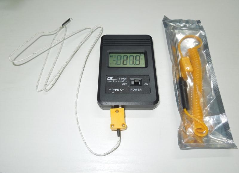 熱電対式高温度計(昭和50年代) 熱電対式高温度計(昭和50年代)