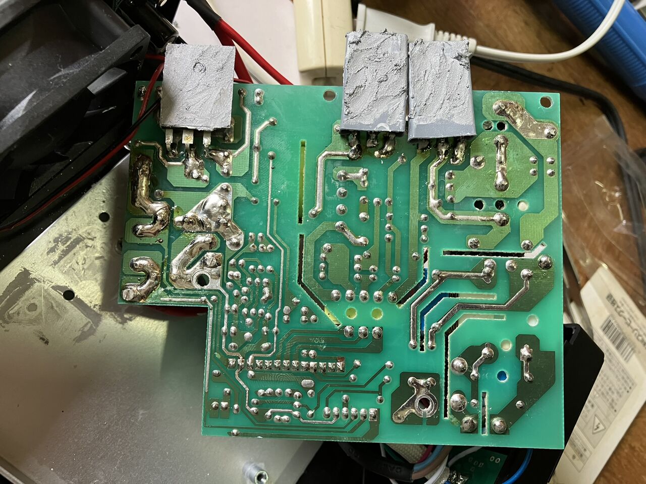 DC電源 SPS-1332 修理 : 向島ポンポコ日記