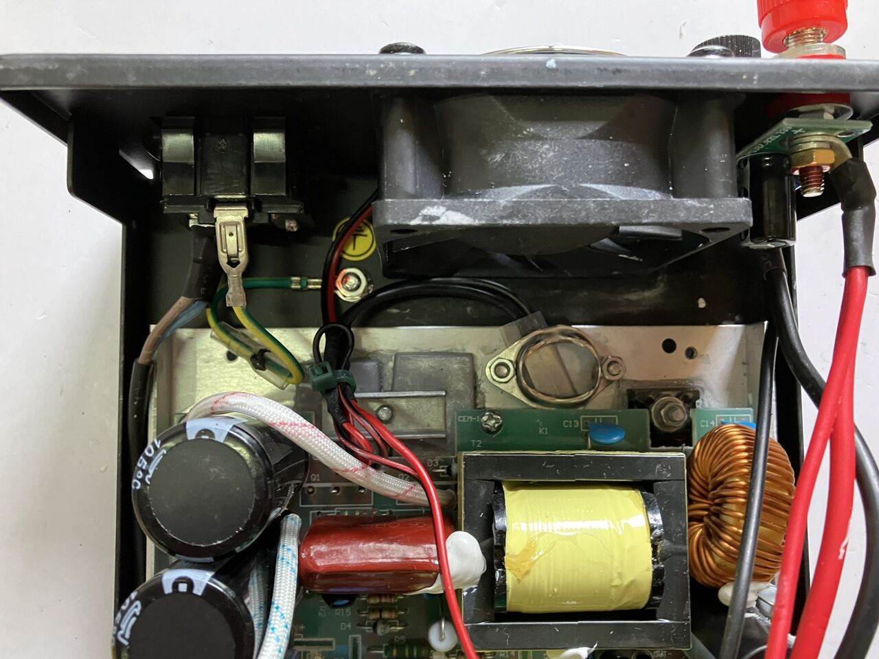 DC電源 SPS-1332 修理 : 向島ポンポコ日記