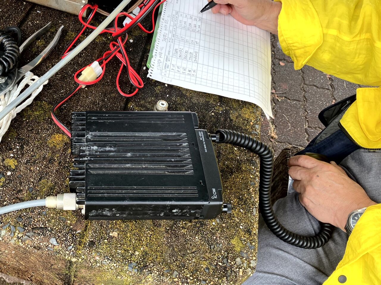 防府アマチュア無線クラブ（JH4YXY) 移動運用 2023 : 向島